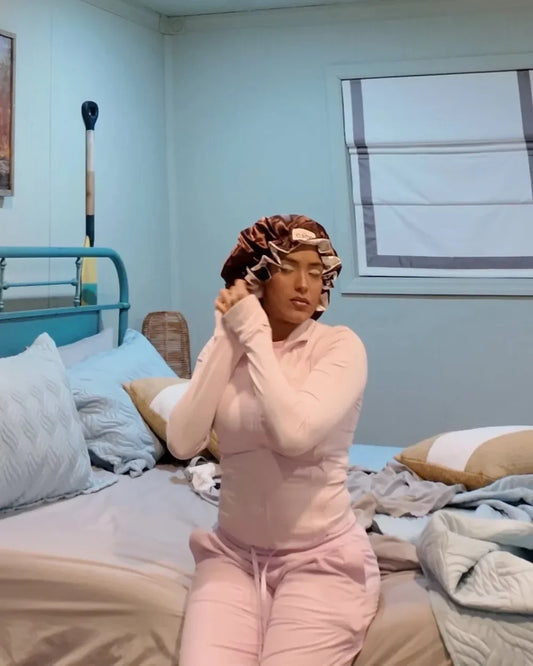 SILK REVERSIBLE EDITHLEX BONNET