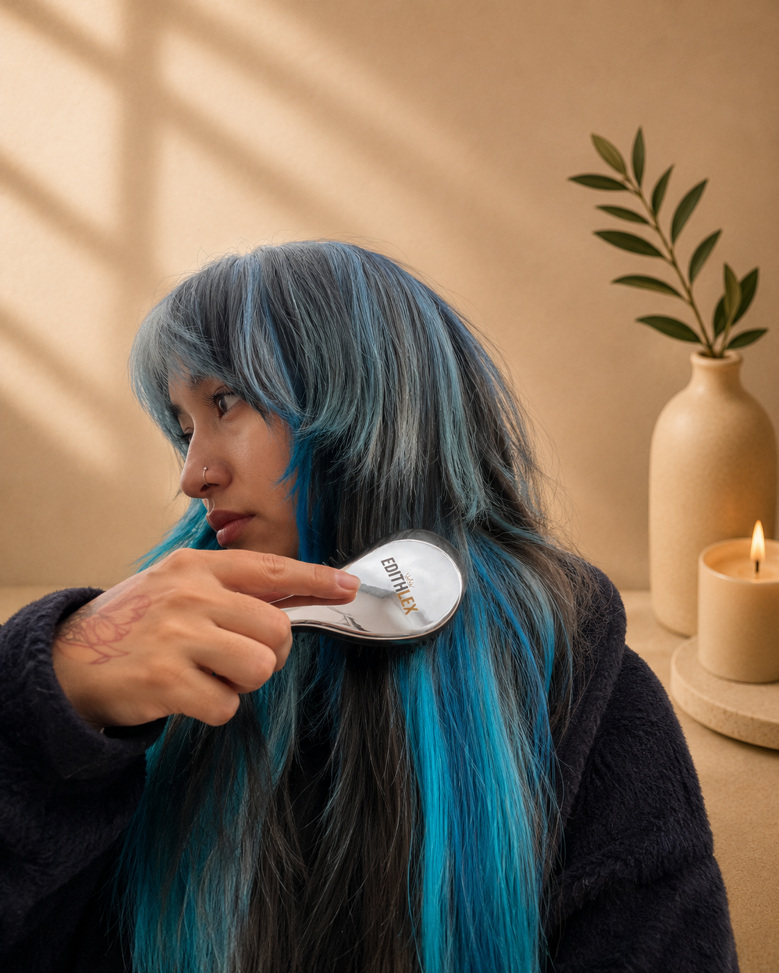 Edithlex To go Platinum Brush